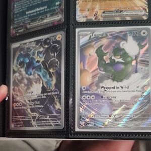 Pokemon Trading Card Set with Thunderous and Tornadus